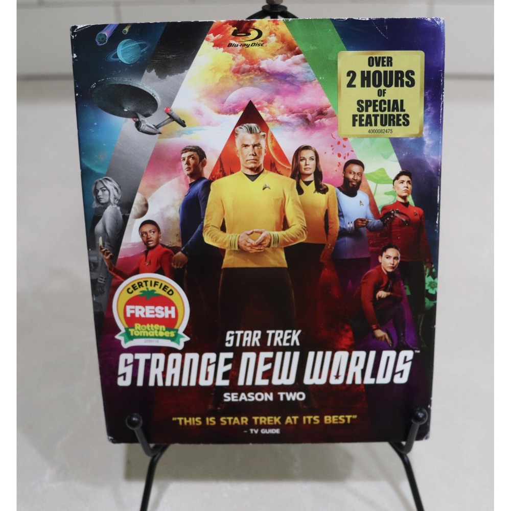 Star Trek Strange New Worlds Season 2 Blu-ray 4-Disc Set with Slipcover‎ Sci-Fi